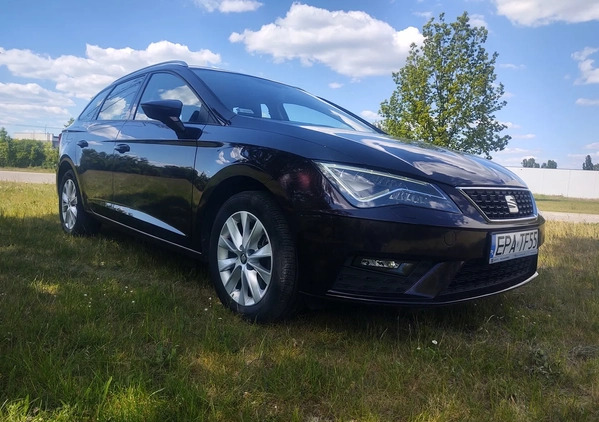 Seat Leon cena 42900 przebieg: 185650, rok produkcji 2018 z Pabianice małe 254